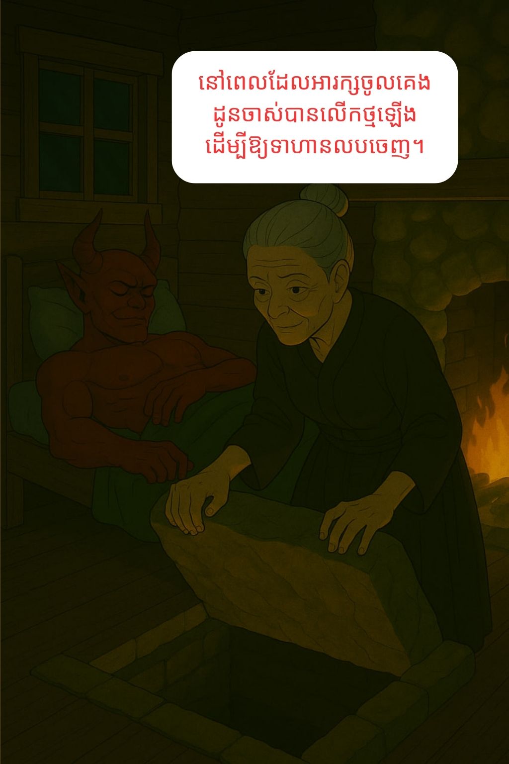 អារក្ស និងទាហានបីនាក់: oneshot